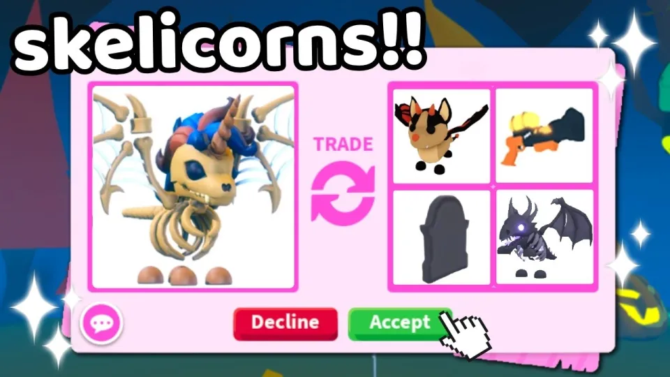 Trading in Adopt Me What Makes Trading Skelicorn Worth It and How to Get the Best Deals
